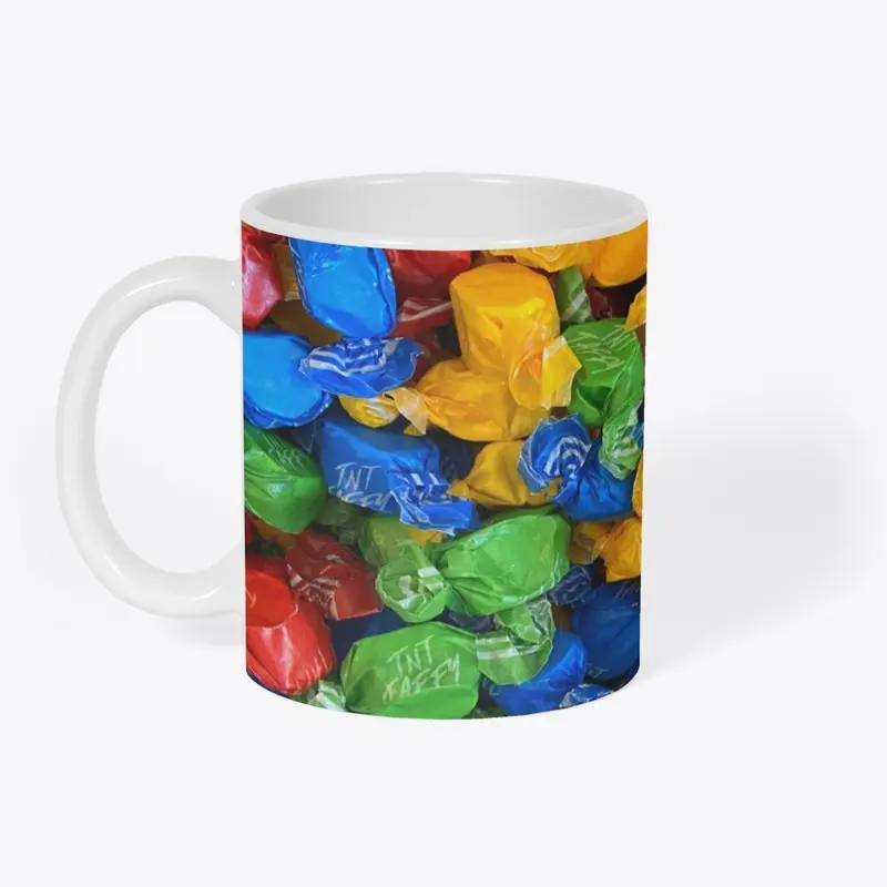 Salt Water Taffy Colors Mug