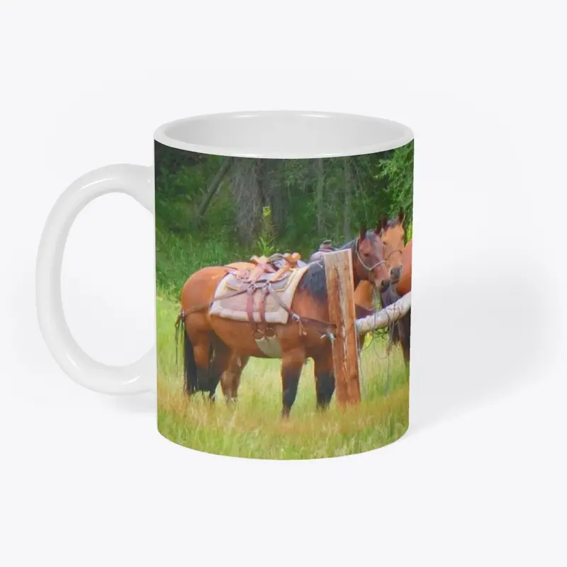 Trail Horses Mug