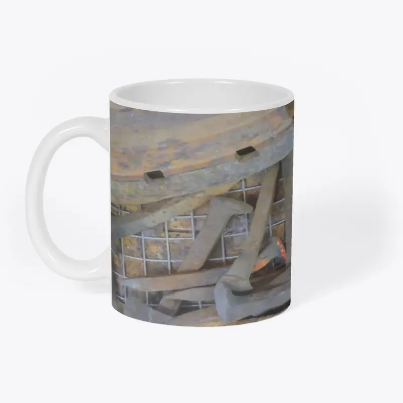 Railroad Spikes Mug